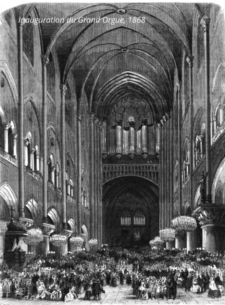 Inauguration du Grand Orgue, 1868